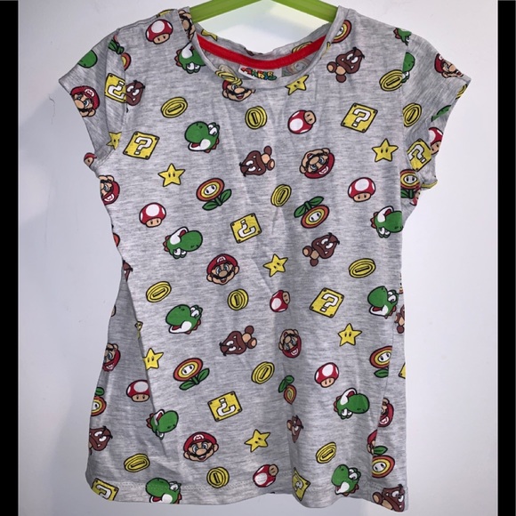 Super Mario Bros. Girls T-shirt - Picture 1 of 3